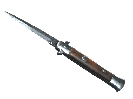 Stiletto Knife | Damascus Steel немного поношенное для CS2