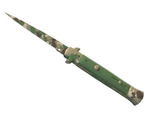 Stiletto Knife | Forest DDPAT немного поношенное для CS2