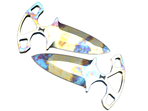 Shadow Daggers | Case Hardened поношенное для CS2