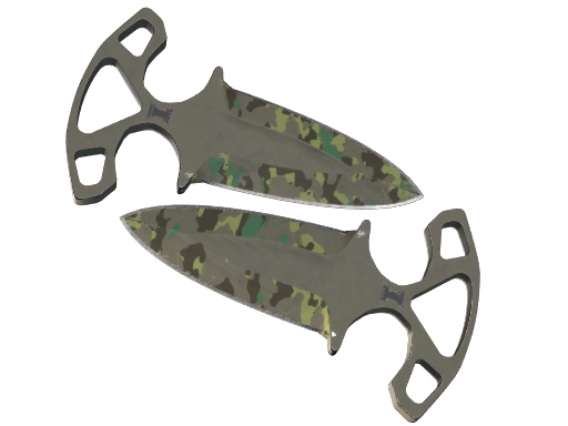 Shadow Daggers | Boreal Forest поношенное для CS2