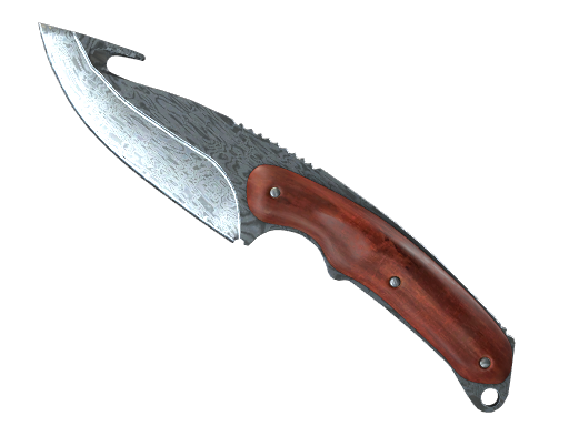 Gut Knife | Damascus Steel немного поношенное для CS2