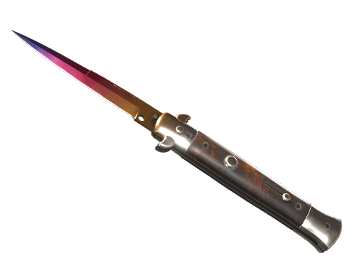Stiletto Knife | Fade немного поношенное для CS2