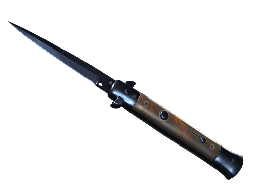 Stiletto Knife | Blue Steel закаленное в боях для CS2