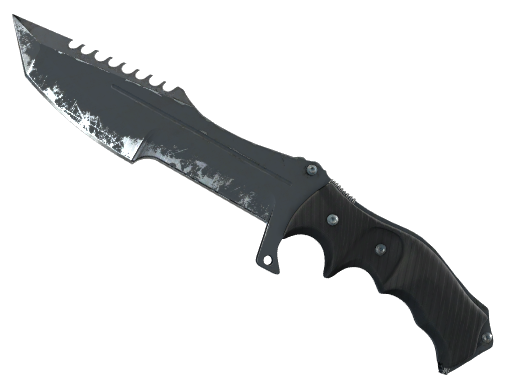 Huntsman Knife | Night после полевых испытаний для CS2