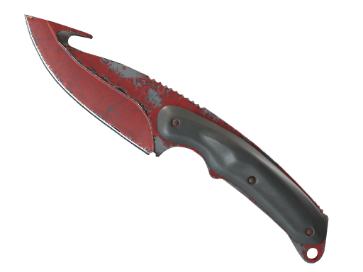 Gut Knife | Crimson Web после полевых испытаний для CS2