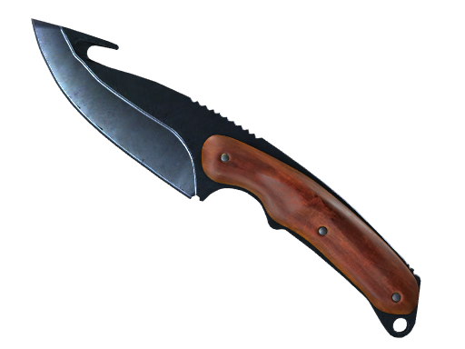 Gut Knife | Blue Steel немного поношенное для CS2