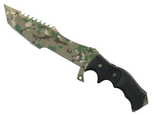 Huntsman Knife | Forest DDPAT немного поношенное для CS2
