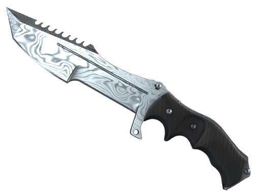 Huntsman Knife | Damascus Steel поношенное для CS2