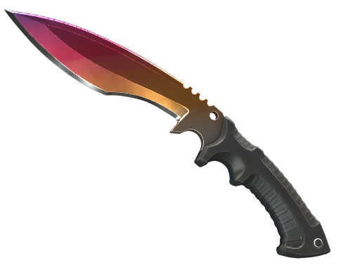Kukri Knife | Fade немного поношенное для CS2
