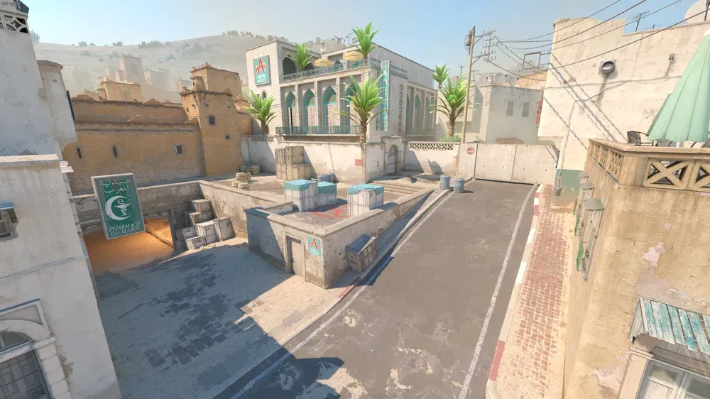 Все позиции и точки на карте Dust 2 в CS2